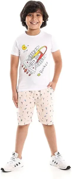 سعر ومواصفات اندورا Andora boys 33S22B30317 Casual Shorts (pack of 1) (B0B77VNDKL) على Amazon EG