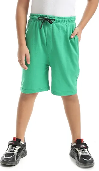 سعر ومواصفات اندورا Andora boys Knee Length Plain Loose Fit Casual Shorts (B0FR28TM6Q) على Amazon EG