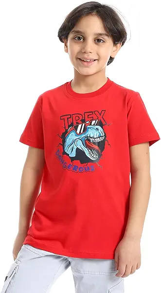 سعر ومواصفات اندورا Andora Boys Printed Cotton Round T-Shirt Western (pack of 1) (B0DCTQYKTV) على Amazon EG