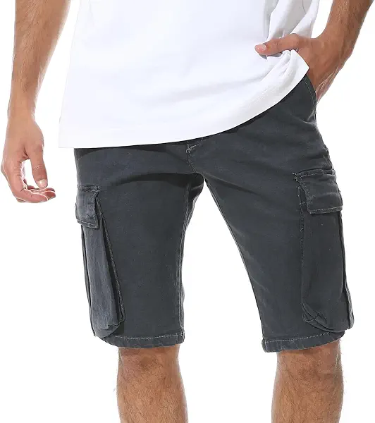 سعر ومواصفات اندورا Andora mens Front Pockets Regular Fit Gabardine Casual Shorts (pack of 1) (B0DCTNF46R) على Amazon EG