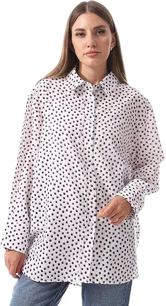 سعر ومواصفات اندورا Andora Womens Dotted Self Pattern 37S24W30344 Western (pack of 1) (B0D5HYT5P4) على Amazon EG