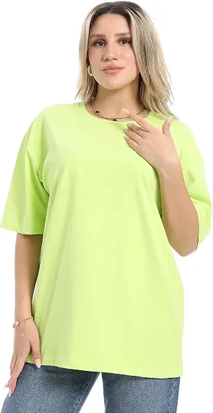 سعر ومواصفات اندورا Andora Womens Oversized Plain Cotton Western (pack of 1) (B0DX2H7Q9R) على Amazon EG