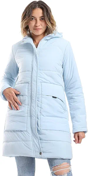سعر ومواصفات اندورا Andora Womens Plain Adjustable Hooded-36W24W0407 Jacket (pack of 1) (B0CT55BJ7W) على Amazon EG