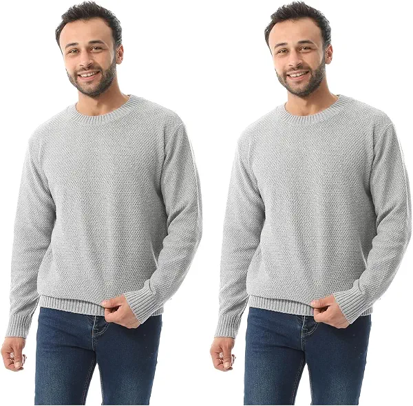 سعر ومواصفات اندورا بلوفر سهل الارتداء بياقة دائرية - رمادي فاتح - 5XL (عبوة من قطعتين) (B0FHNGTNZL) على Amazon EG