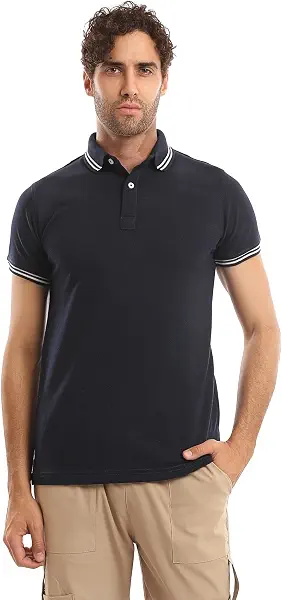 سعر ومواصفات اندورا بولو شيرت Andora Elite Stripe Pique للرجال (عبوة من قطعة واحدة) (B0H5CJ1BL3) على Amazon EG