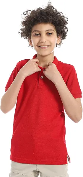 سعر ومواصفات اندورا تيشرت بياقة مطوية للـسفل وتصميم مخيط حديث للأولاد من اندورا (B0DCTQSSY1) على Amazon EG