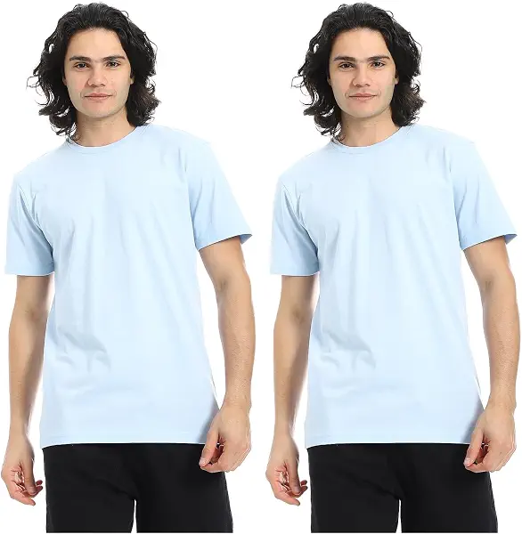 سعر ومواصفات اندورا تيشرت نصف كم بنمط سادة - ازرق رويال - مقاس 2XL (عبوة من قطعتين) (B0FHPHBD3R) على Amazon EG