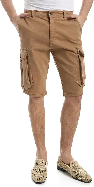 سعر ومواصفات اندورا Andora mens Front Pockets Regular Fit Gabardine Casual Shorts (pack of 1) (B0DCTPQJGY) على Amazon EG
