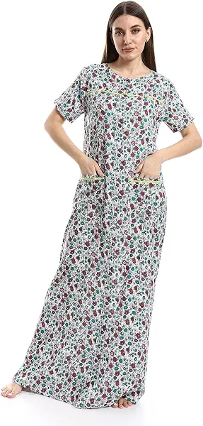 سعر ومواصفات اندورا قميص نوم نسائي باكمام طويلة من اندورا - 37S24W30316 (B0CWF33CZR) على Amazon EG
