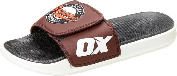 سعر ومواصفات او اكس OX boys OX-S-101-Brown-36 Slide Sandal (B0F4R9WDPS) على Amazon EG