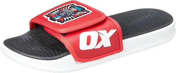 سعر ومواصفات او اكس OX boys OX-S-101-Red-36 Slide Sandal (B0F4RB4T2J) على Amazon EG