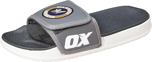 سعر ومواصفات او اكس OX boys OX-S-77-Grey-38 Slide Sandal (B0F4RC633K) على Amazon EG