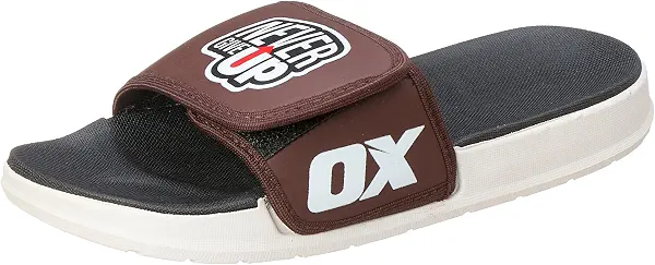 سعر ومواصفات او اكس OX mens OX-S-100-Brown-38 Slide Sandal (B0F4R9DRC7) على Amazon EG