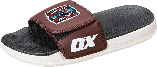 سعر ومواصفات او اكس OX mens OX-S-100-Brown-38 Slide Sandal (B0F4R9K24F) على Amazon EG