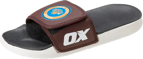 سعر ومواصفات او اكس OX mens OX-S-100-Brown-38 Slide Sandal (B0F4RBXWM1) على Amazon EG
