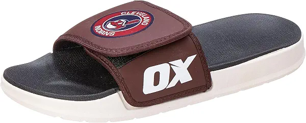 سعر ومواصفات او اكس OX mens OX-S-100-Brown-38 Slide Sandal (B0F4RF2PSJ) على Amazon EG