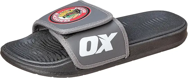 سعر ومواصفات او اكس OX mens OX-S-100-Grey-42 Slide Sandal (B0F4R98HNN) على Amazon EG