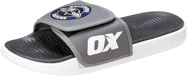 سعر ومواصفات او اكس OX mens OX-S-100-Grey-42 Slide Sandal (B0F4RDJY6P) على Amazon EG