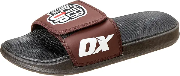 سعر ومواصفات او اكس OX mens OX-S-101-Brown-36 Slide Sandal (B0F4RM1WV2) على Amazon EG