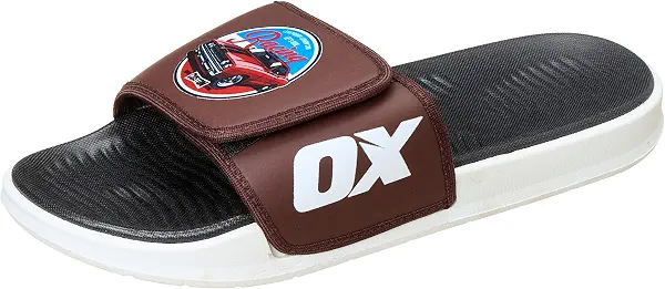 سعر ومواصفات او اكس OX mens OX-S-101-Brown-36 Slide Sandal (B0F4RMDK6H) على Amazon EG