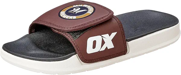 سعر ومواصفات او اكس OX mens OX-S-101-Brown-36 Slide Sandal (B0F4RNDCFS) على Amazon EG