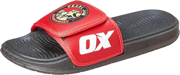 سعر ومواصفات او اكس OX mens OX-S-101-Red-36 Slide Sandal (B0F4RLZTRR) على Amazon EG