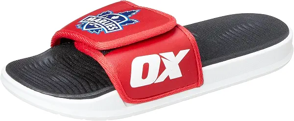 سعر ومواصفات او اكس OX mens OX-S-84-Red-36 Slide Sandal (B0F4RBF1WP) على Amazon EG