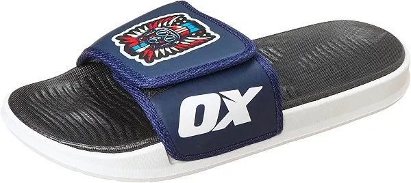 سعر ومواصفات او اكس OX mens OX-S-88-navy-44 Slide Sandal (B0F4RLZFTF) على Amazon EG