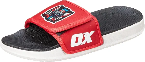 سعر ومواصفات او اكس OX mens OX-S-88-Red-38 Slide Sandal (B0F4R9KB41) على Amazon EG