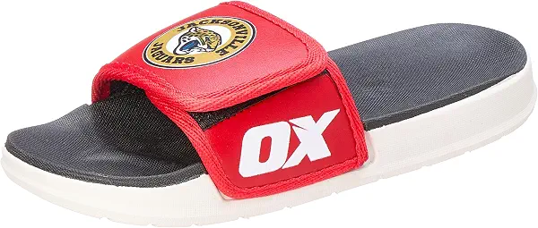 سعر ومواصفات او اكس OX mens OX-S-88-Red-38 Slide Sandal (B0F4R9VYGF) على Amazon EG