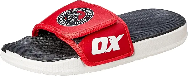 سعر ومواصفات او اكس OX mens OX-S-88-Red-38 Slide Sandal (B0F4RBMQL9) على Amazon EG