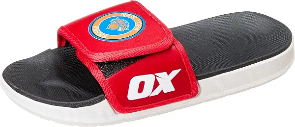 سعر ومواصفات او اكس OX mens OX-S-88-Red-38 Slide Sandal (B0F4RBP97S) على Amazon EG
