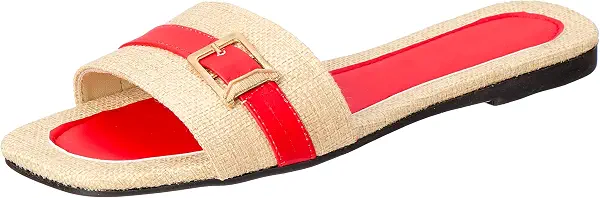 سعر ومواصفات او اكس OX womens OX-W-28-Red/Red Slipper (B0FJ76CC9S) على Amazon EG
