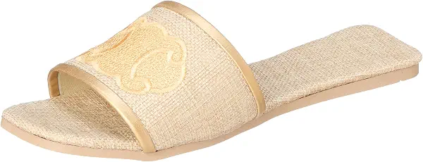 سعر ومواصفات او اكس OX womens OX-W-36-Gold/Gold Slipper (B0FJ781YZD) على Amazon EG