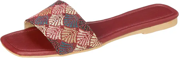 سعر ومواصفات او اكس OX womens OX-W-42-Burgandy/Burgandy Slipper (B0FJ787K29) على Amazon EG