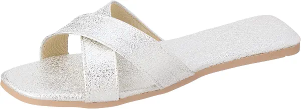 سعر ومواصفات او اكس OX womens OX-W-46-Silver/Beige Slipper (B0FJ7C7RXZ) على Amazon EG