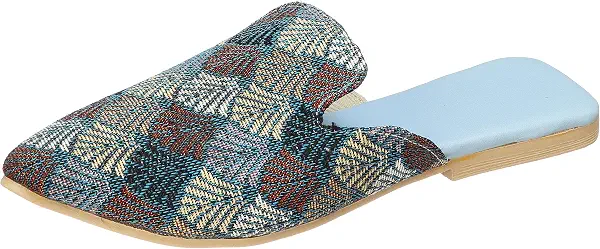 سعر ومواصفات او اكس OX womens OX-W-52-Light Blue/Blue Slipper (B0FJ79JRPQ) على Amazon EG