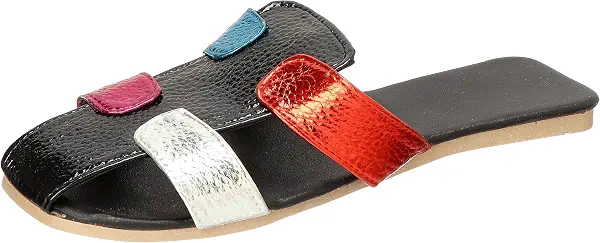 سعر ومواصفات او اكس OX womens OX-W-Black/Beige Slipper (B0FJ79JRBY) على Amazon EG