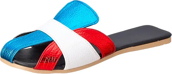 سعر ومواصفات او اكس OX womens OX-W-Blue/White Slipper (B0FJ784M9R) على Amazon EG