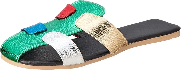 سعر ومواصفات او اكس OX womens OX-W-Green/Black Slipper (B0FJ7BCR82) على Amazon EG