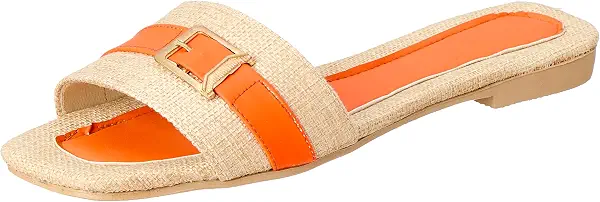سعر ومواصفات او اكس OX womens OX-W-Orange/Orange Slipper (B0FJ78FYTQ) على Amazon EG