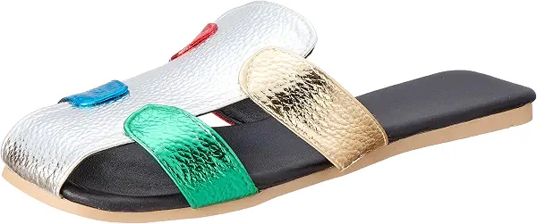 سعر ومواصفات او اكس OX womens OX-W-Silver/Havan Slipper (B0FJ7CPH1H) على Amazon EG