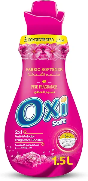 سعر ومواصفات او اكس اي منعم معطر مركز 1.5 لتر (B0HBYPYRDV) على Amazon EG