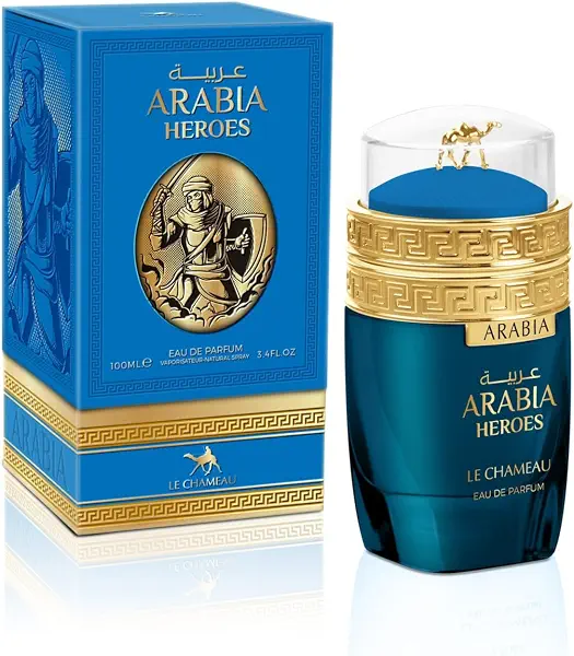 سعر ومواصفات او دي بارفان ارابيا هيروز للرجال من لو شامو، 100 مل (B0FBHN29T9) على Amazon EG