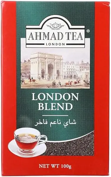 سعر ومواصفات أوراق شاي أسود سائبة من شاي أحمد، عبوة 100 جرام (B08WJKYTN7) على Amazon EG