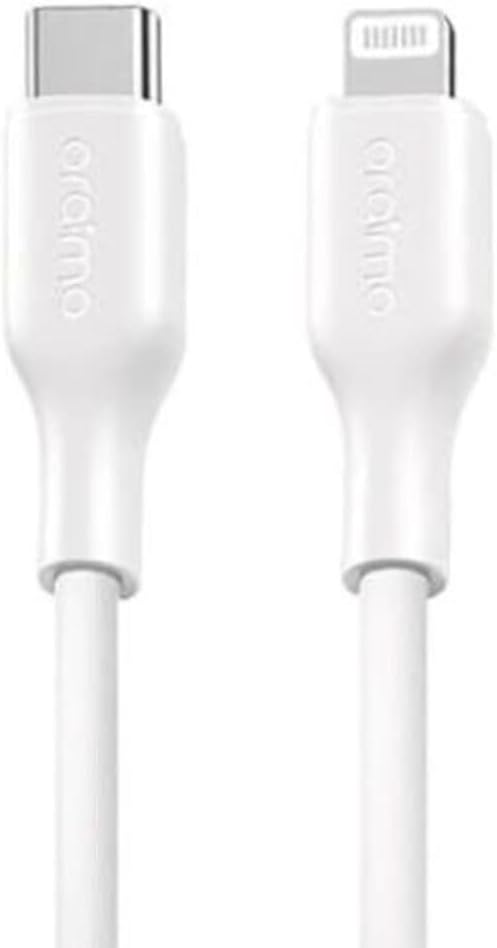 سعر ومواصفات اورايمو كابل USB-C الى لايتنينج OCD-114CLJ 45 واط، 3 امبير، 1 متر - ابيض (B0HDLSWL96) على Amazon EG