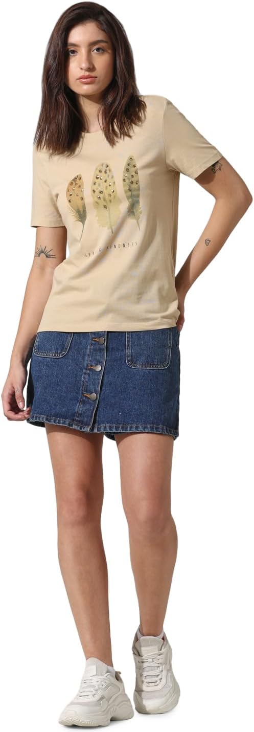 سعر ومواصفات اونلي ONLY Women's Kita Life Feathers Top (pack of 1) (B0C9Q2QKSN) على Amazon EG