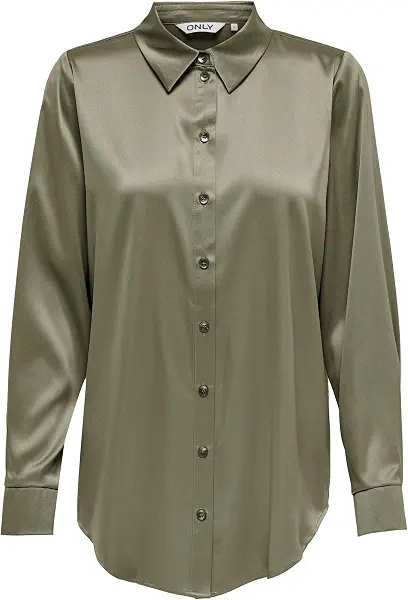 سعر ومواصفات اونلي ONLY Women's Victoria Loose Satin Long-Sleeves Top (pack of 1) (B0B3JGTYV3) على Amazon EG