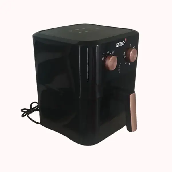 سعر ومواصفات اير فراير 1500 واط (GT-AF100) | تعمل القلاية بقوة 1500 واط - وعاء داخلي بسعة 6 لتر - تحكم دقيق في الحرارة - مؤقت ذكي وآمن... (B0H65PKHDN) على Amazon EG