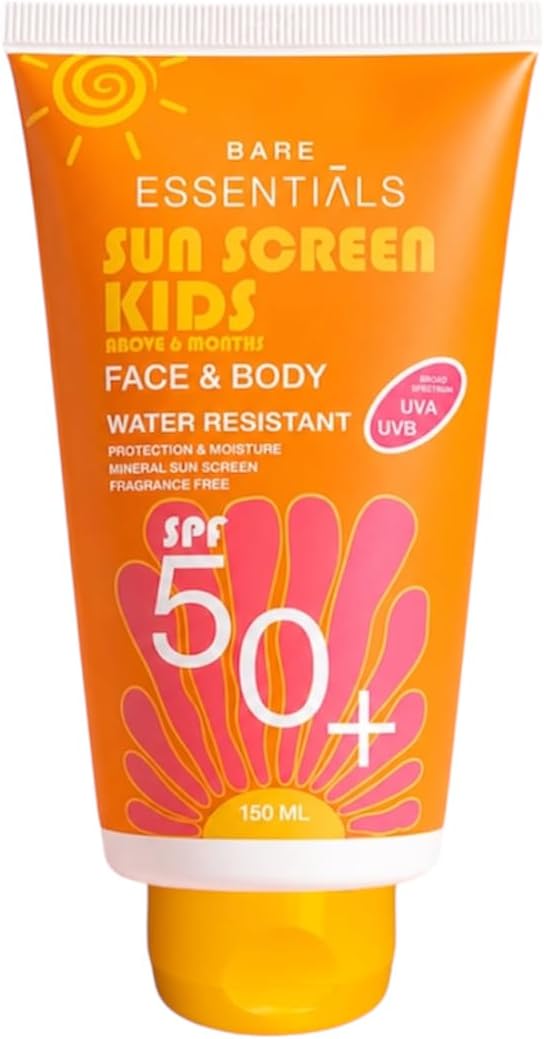 سعر ومواصفات ايسنشيالز فلتر معدني للحماية من اشعة الشمس SPF50+ للاطفال خال من العطور 150 (B0HG7FXBYZ) على Amazon EG